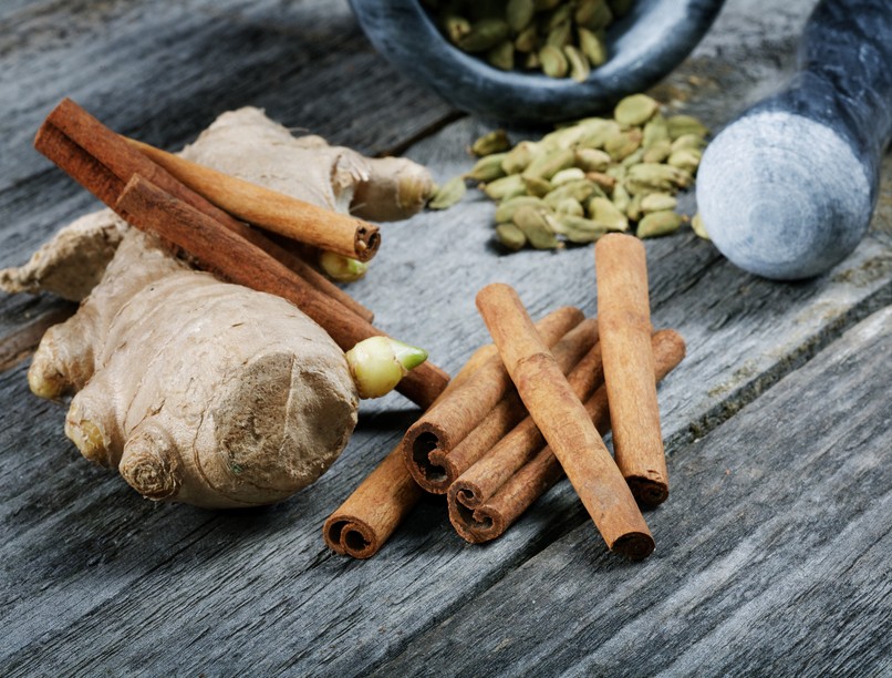 fahéj, gyömbér, szegfűszeg, vírus