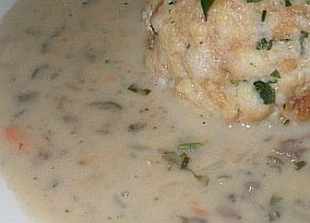 Receptek: szalontüdő zsemlegombóccal