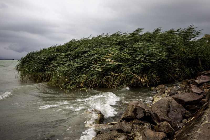 Az érkező ciklon szele „kibillenti” majd a Balaton vízszintjét
