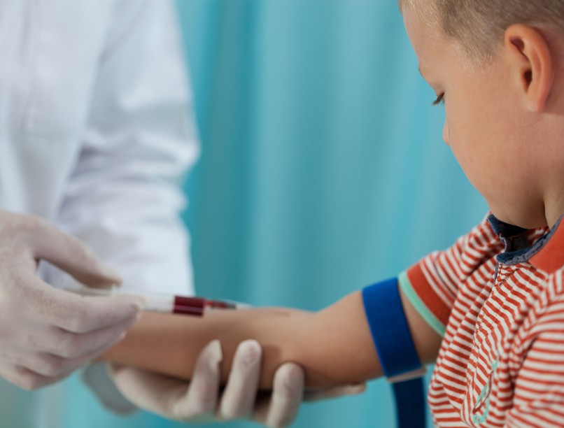 vérvétel, gyerek
