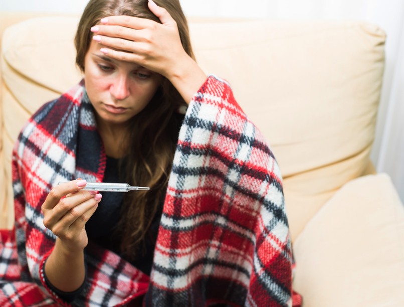 koronavírus, influenza, tünet