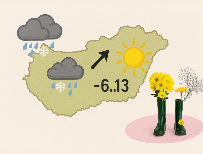 hírek, friss orvosmeteorológia, időjárás front kedd