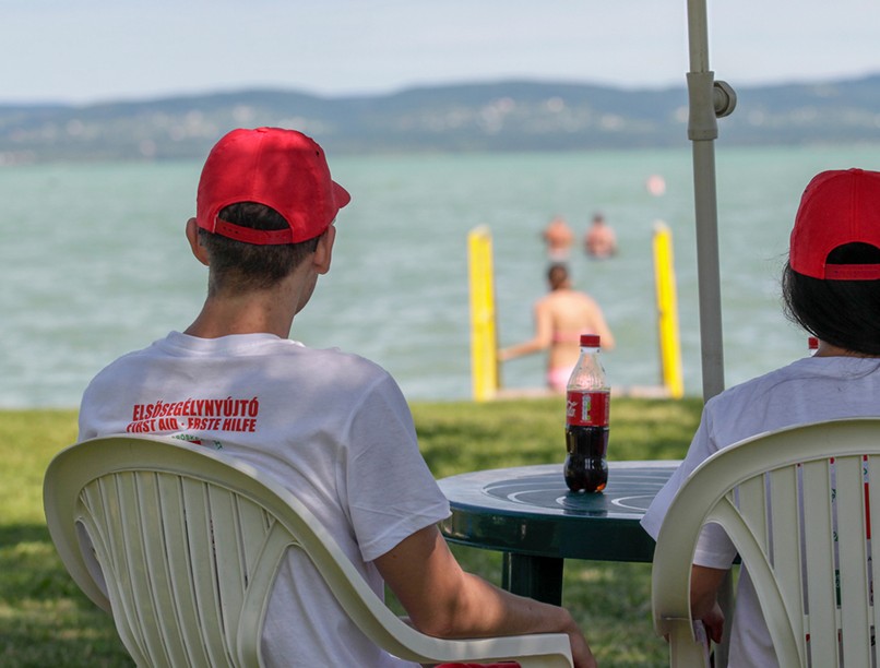 Magyar Vöröskereszt, Balaton, elsősegély, diák