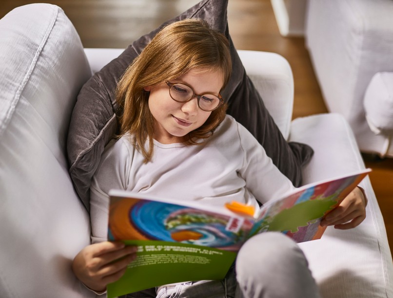 szemüveg, rövidlátás, gyerek, szem