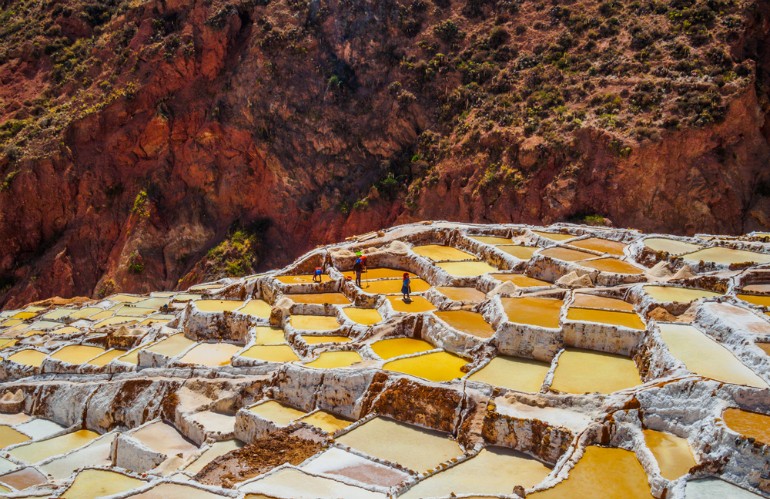 Peruban fotózott kovaföldülepítő