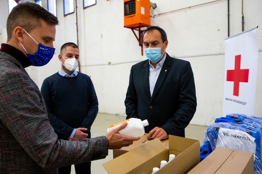 A fertőtlenítőszerre van a legnagyobb szükség