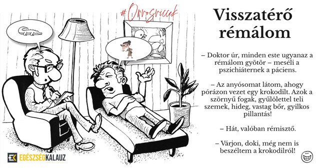 Orvos viccek, napi mosoly: a visszatérő rémálom