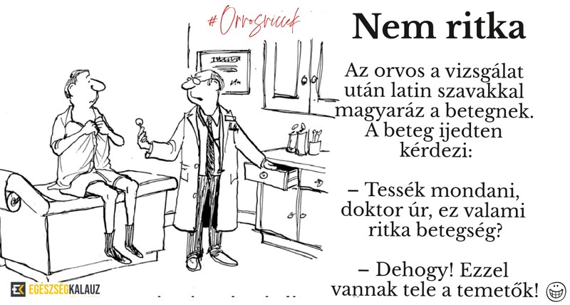 Orvos viccek, napi mosoly: nem ritka