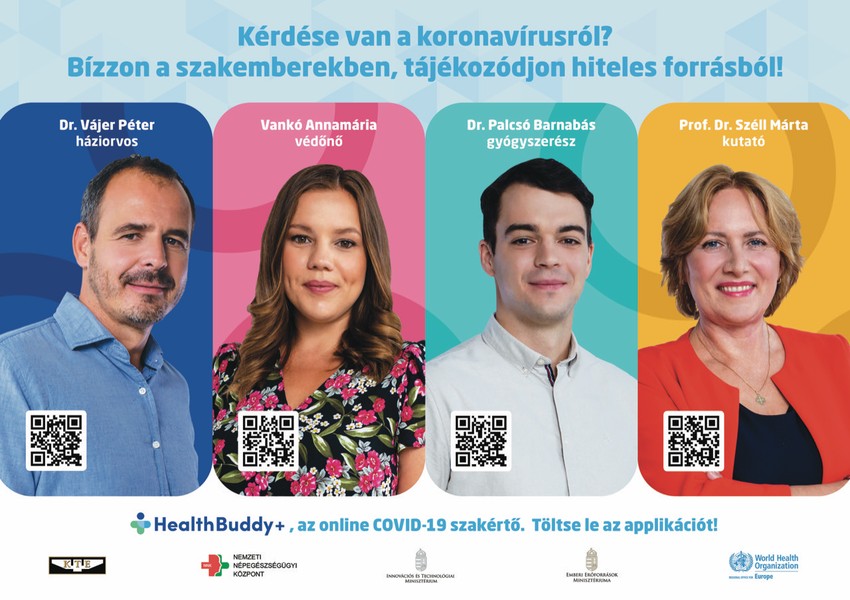 Kérdése van a koronavírusról? Bízzon a szakemberekben, tájékozódjon hiteles forrásból!