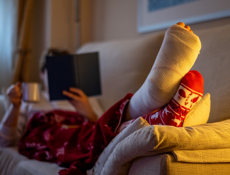 karácsony, baleset, kezelés, sérülés