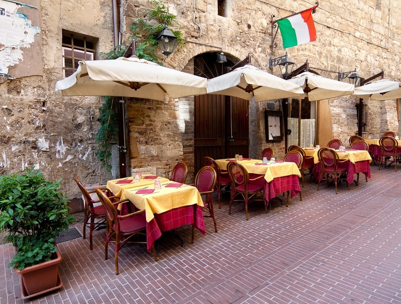 olaszország, koronavírus karantén, éttermek