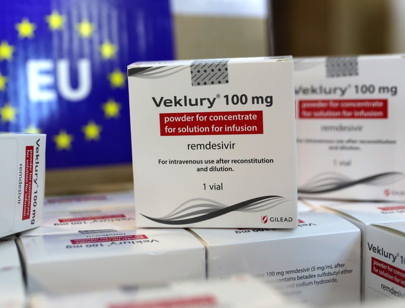 veklury, remdesivir, covid, koronavírus