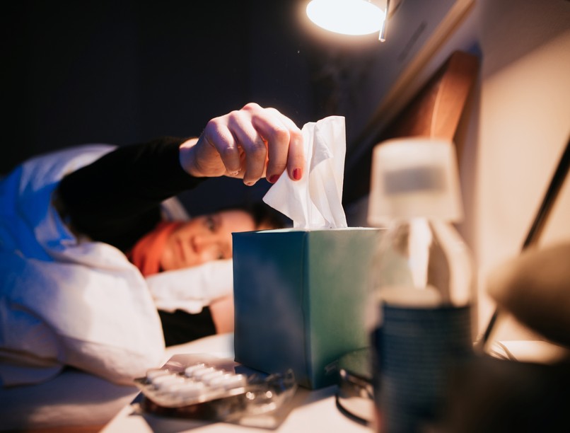 nátha megfázás köhögés orrdugulás alvásproblémák stressz