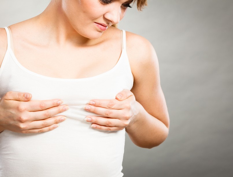 mellfájdalom, mellrák