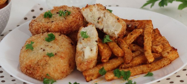 Karfiolfasírt zellerropogóssal - egy igazán finom húsmentes ebéd