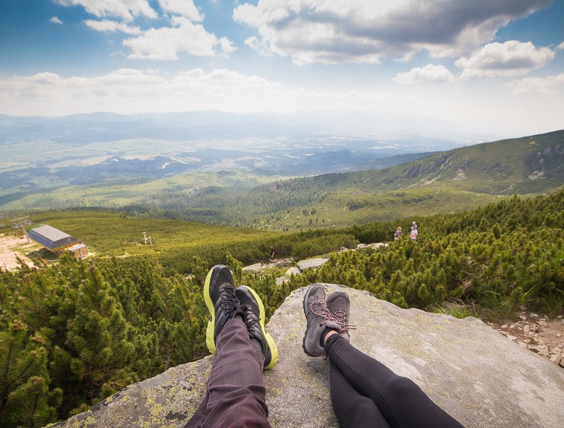 túra, kirándulás, kulacs, cipő, sátor, természet