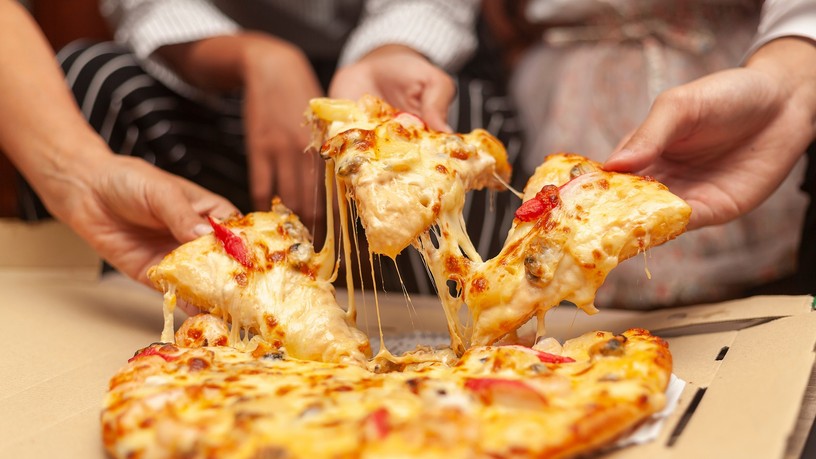 magas vérnyomás, sós, pizza, étel