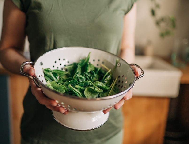 vashiány ellen étkezés spenót vas