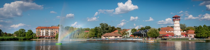 Panoráma a fürdőről
