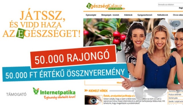 Már 50 ezer rajongó olvassa az EgészségKalauz.hu posztjait
