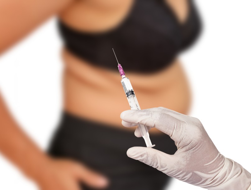 fogyás, diéta, injekció, cukorbetegség