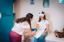 A virtuális valóság már a gyerekgyógyászatban is segít (x) című cikk nyitóképe