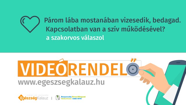Párom lába mostanában vizesedik, bedagad. Kapcsolatban van a szív működésével?