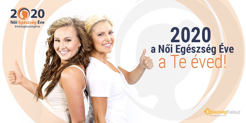 Kattints a Női Egészség Éve 2020 oldalra, tarts velünk!