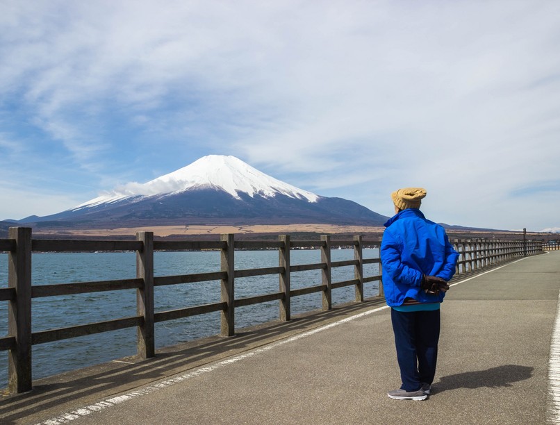 102 éves japán férfi hegymászás