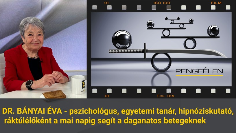 hipnózis rák daganat pszichológus stressz Bányai Éva