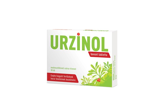 Vény nélkül kapható hagyományos növényi gyógyszer, medveszőlőlevél-kivonatot tartalmaz