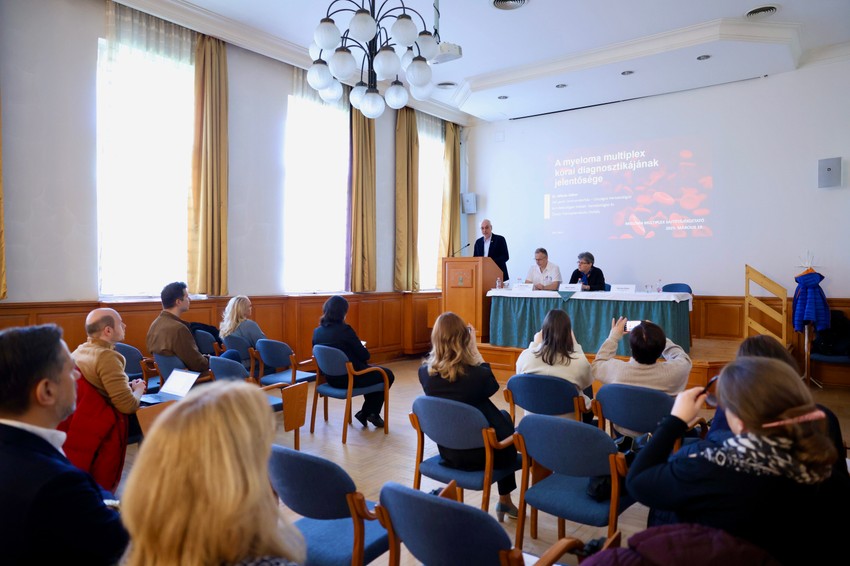 Mielóma multiplex sajtótájékoztató