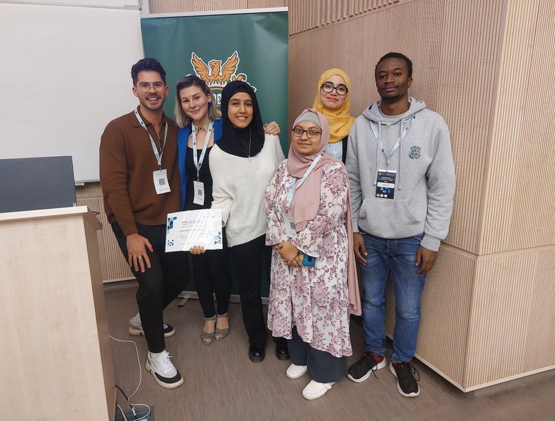 A Debreceni Egyetem diákjaiból álló győztes csapat