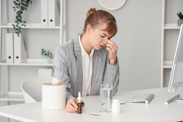 Allergia: eddig a pontig fér bele, hogy otthon kezelgesse