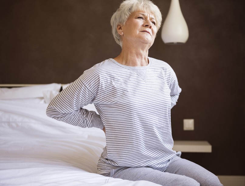 hátfájás, derékfájás, fájdalom, mozgás