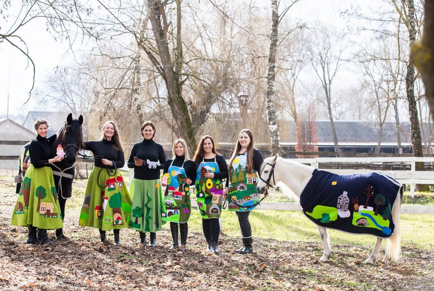 Hok Andrea, Bolykiné Demencze Anett, Korcsik Borbála, Solymosi Csenge, Timári Éva