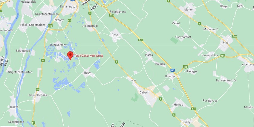 Tavirózsa kemping