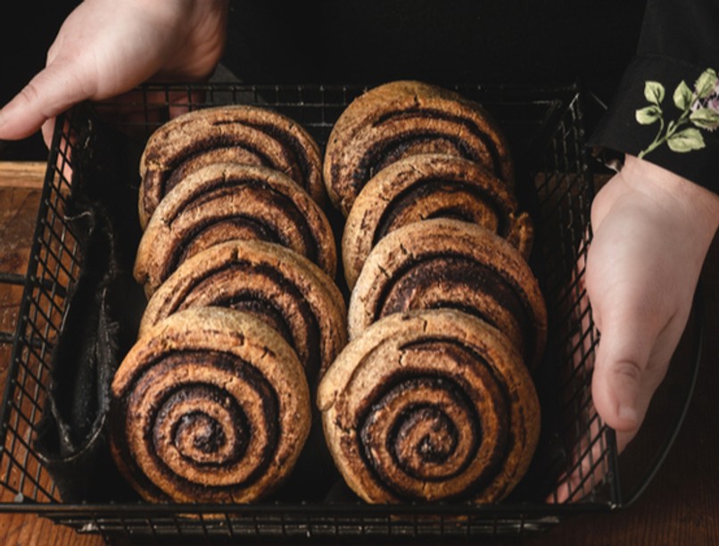 kakaós csiga, recept, diétás, cukormentes, fogyókúra