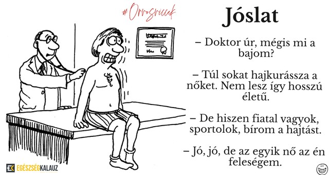 Orvos viccek, egy napi mosoly: a jóslat