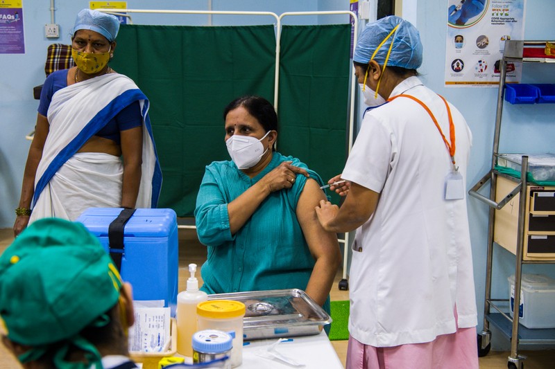 Ez az első indiai nagyváros, amelynek felnőtt lakosságát teljesen beoltották