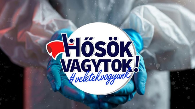 Hősök vagytok! – támogasd velünk az egészségügyi dolgozókat és a hétköznapi hősöket című cikk nyitóképe