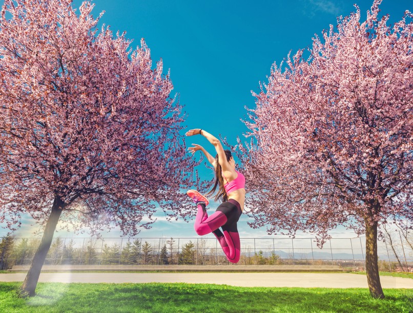tavaszi fáradtság, sport, mozgás, edzés