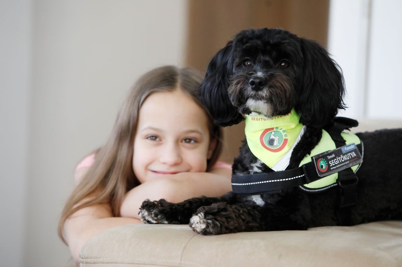 Magyarországon segít Európa egyetlen gluténjelző kutyája