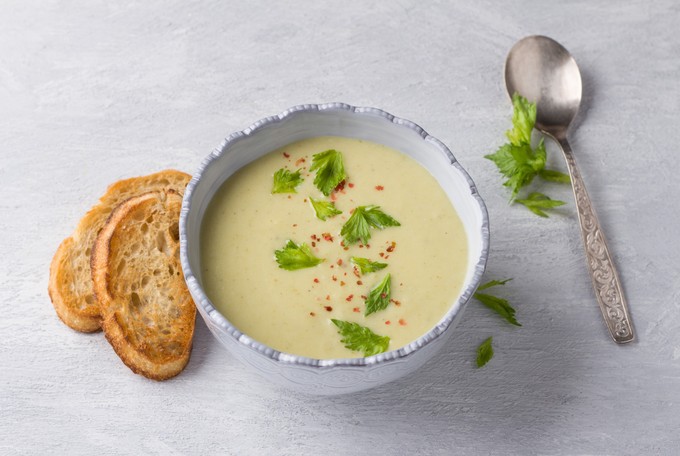 Krémes és könnyed zöldségleves  című cikk nyitóképe