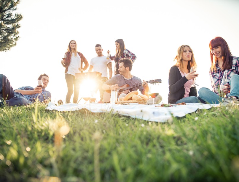 nyár, rovarcsípés, piknik, mérgezés