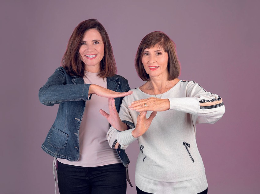 Krizsó Szilvia minden évben anyukájával közösen vesz részt a mellrák szűrésen.