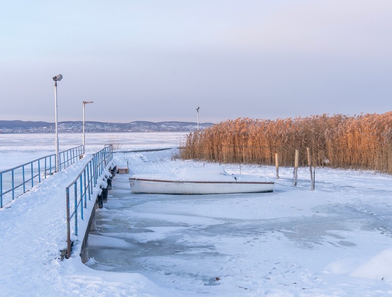 balaton fagy életveszély jég