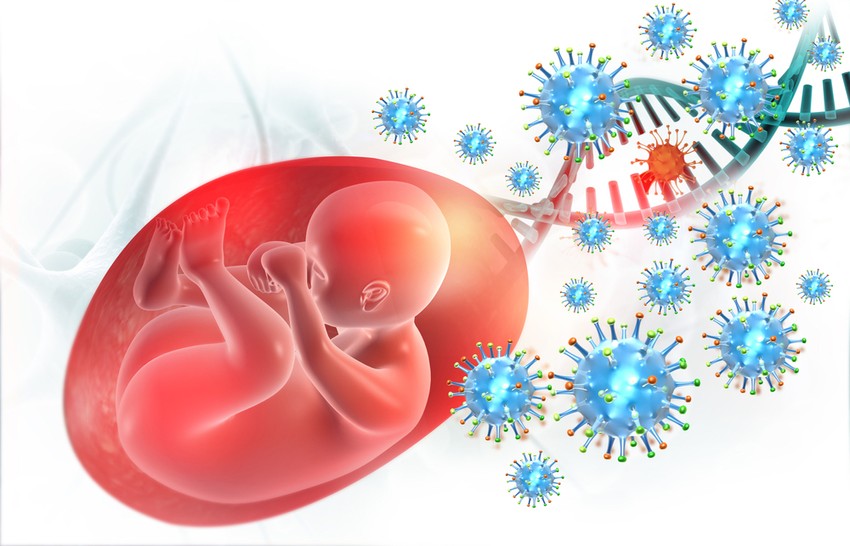 Speciális eset a terhesség során elszenvedett herpesz fertőzés. A magzat fertőződésének kivédése érdekében, nem szabad késlekedni a vírusellenes gyógyszer szedésével. 