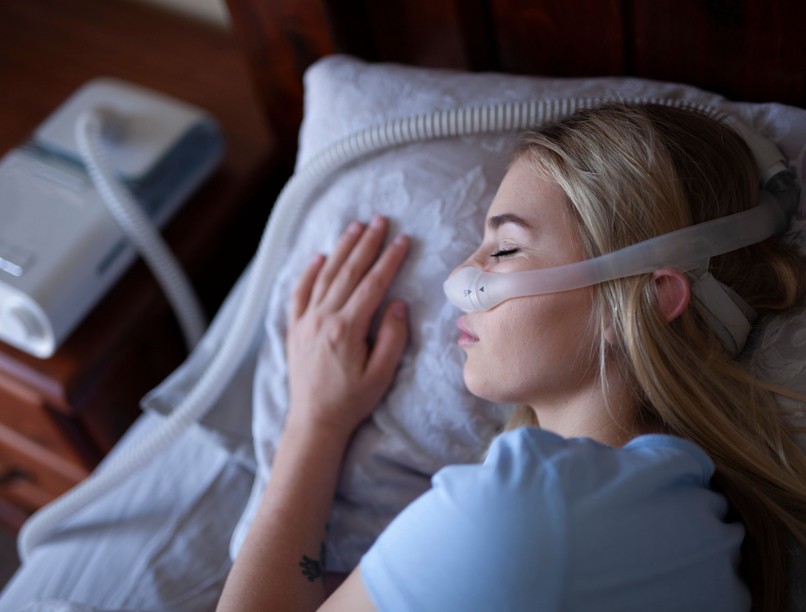 CPAP készülék beállítás alvási apnoé