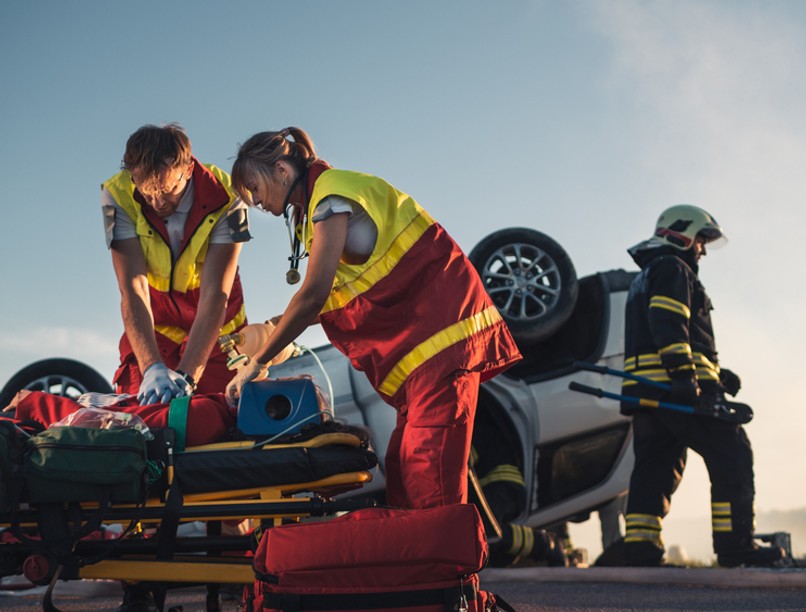 tűzoltóság, baleset, sérülés